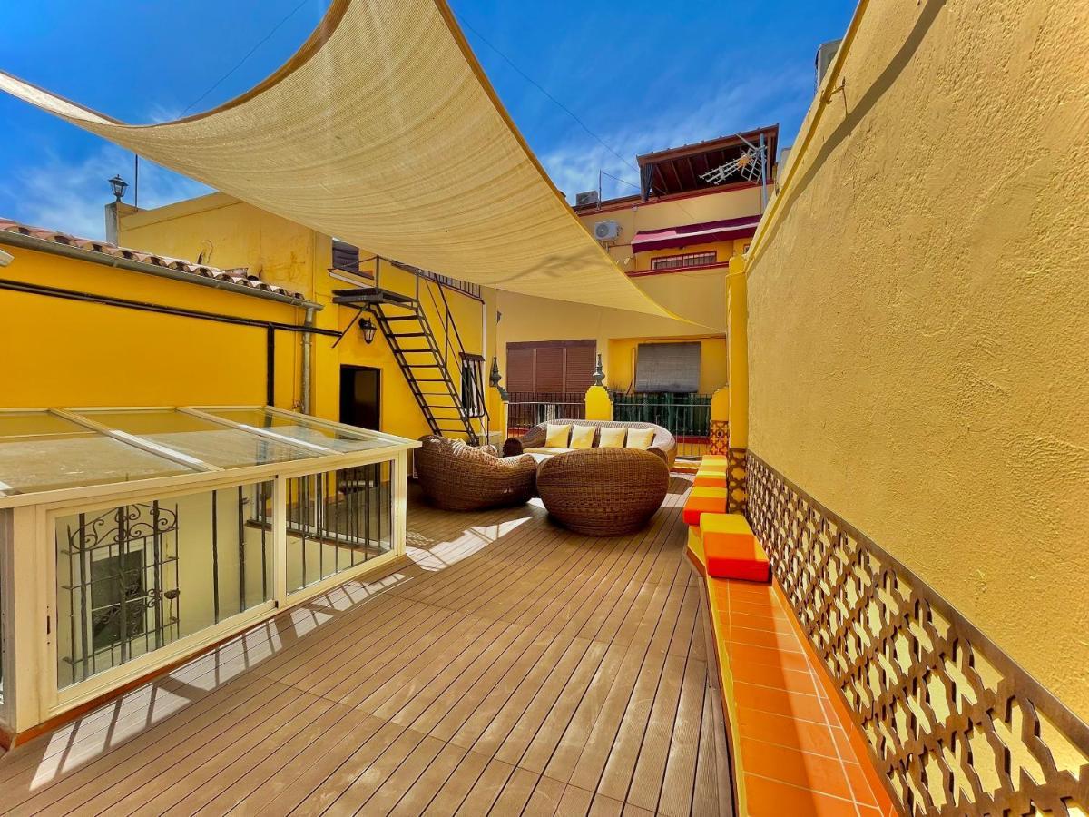House -Rooftop&Jacuzzi -StayinSevilla Exterior foto